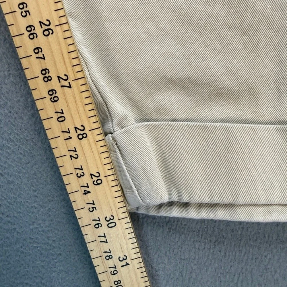 VTG Polo Ralph Lauren Chino Pants Andrew Pant 38x32 (FIT 36x30) Khaki Pleated P